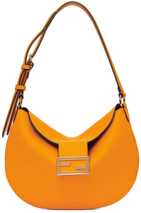 fendi small croissant bag|Fendi mini baguette bag.